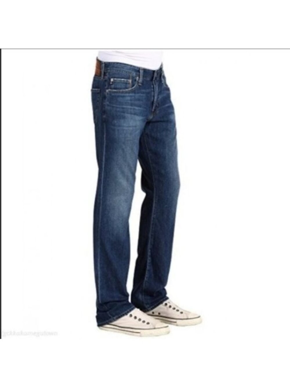 Adriano Goldschmied Mens Protege Straight Leg Jeans Size 29x30 Blue Denim - Picture 2 of 14